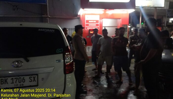 Senggolan Motor dan Mobil di Siantar Marimbun Berakhir Damai, Polisi Jadi Penengah