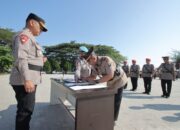 Sertijab Sejumlah Pejabat Utama di Polres Serdang Bedagai