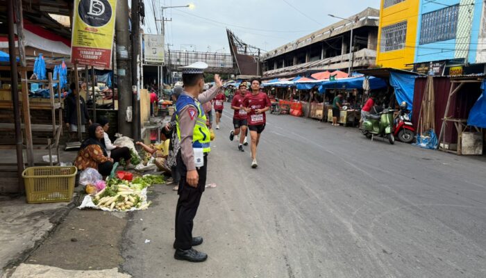 Car Free Day & Fun Run HUT RI ke-80 di Siantar Berjalan Aman