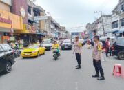 Jaga Kota Tetap Aman, Polisi Siantar Barat Sisir Titik Rawan Pagi Hari