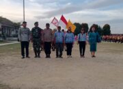 Tingkat PAUD, SD hingga SMP di Aekraja Rayakan Kemerdekaan dengan Pawai Obor