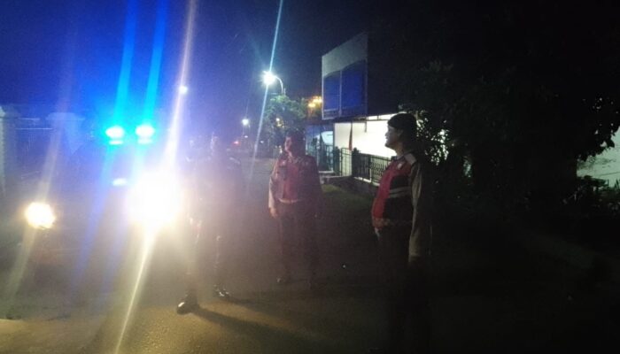 Antisipasi Kriminalitas, Polisi Siantar Sisir Pemukiman dan Perbankan di Dini Hari