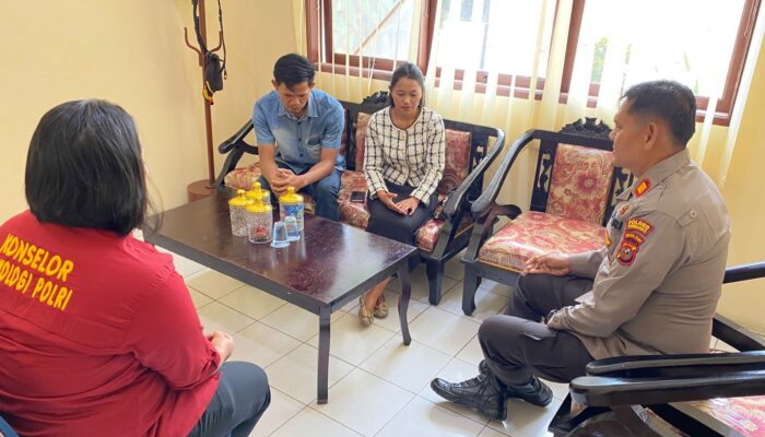 Sebelum Sidang BP4-R, Personel Polres Humbahas Lakukan Konseling Psikologi