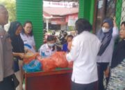Polsek Siantar Martoba Awasi Pembagian Bantuan Gizi Anak Stunting