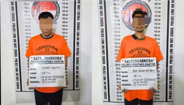 Video Viral Terbukti! Dua Pengedar Sabu di Gang Cumi-Cumi Diciduk Polres Pematangsiantar