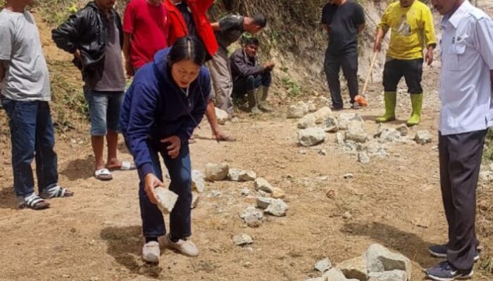 Trial Go JUT Hariara Sombaon Dimulai, Warga Ombur Diminta Menjaga Infrastruktur