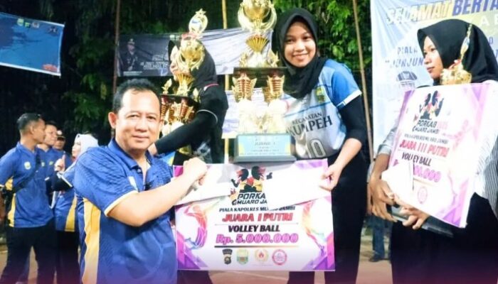 Bupati dan Kapolres Tutup PORKAB Muaro Jambi, Tekankan Budaya dan Prestasi