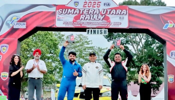 Aldio–Respati Raih Juara Rally APRC 2025 Putaran ke-3 di Simalungun