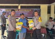 Warga Serbu Beras SPHP Rp58 Ribu di GPM Polsek Siantar Selatan