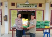 GPM Polsek Siantar Marihat Salurkan 590 Kg Beras SPHP ke Warga
