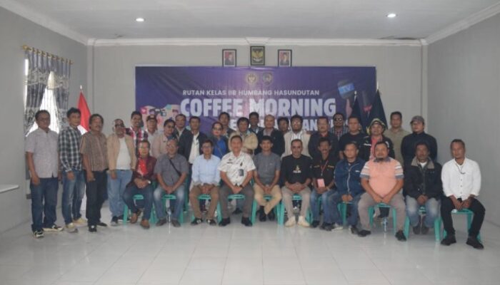 Gebrakan Transparansi! Rutan Humbahas Jawab Isu Krusial Lewat Coffee Morning Bersama Media