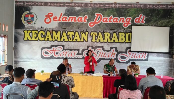 Situasi Nasional Memanas, Forkopimcam Tarabintang Perkuat Sinergi Keamanan