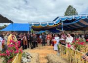 Peletakan Batu Pertama, Awal Pembangunan Gereja Katolik Santa Maria Bunda Allah Aek Natolu 