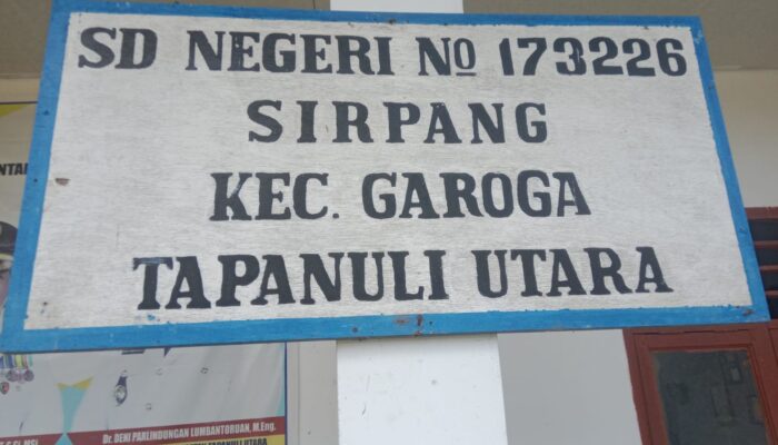 SDN 173226 Sirpang Keluhkan Krisis Air: Ketika Tidak Hujan, Terpaksa ke Semak-semak Buang Hajat