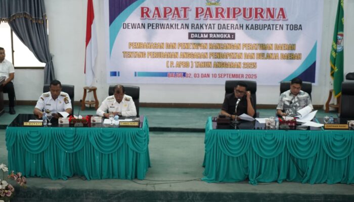 Banggar DPRD Toba: Pendapatan dan Belanja Daerah 2025 Naik