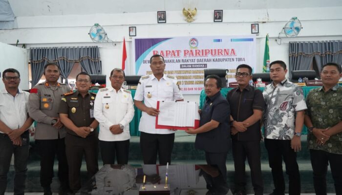 Anggaran P-APBD Kabupaten Toba 2025 Bertambah Rp 20,4 Miliar