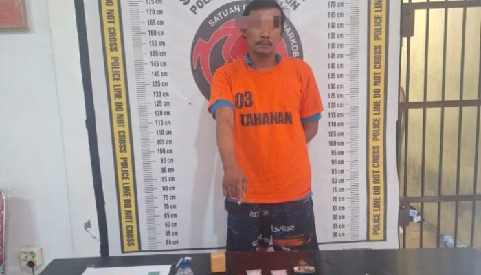 Berani Dagang Sabu di Simalungun, Warga Binjai Ditangkap Polisi, Barang dari Siantar