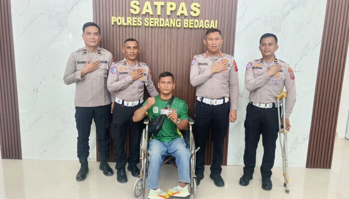 Satlantas Polres Sergai Beri SIM D untuk Difabel: Hak yang Sama di Jalan Raya
