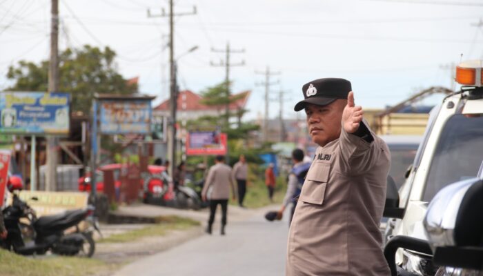Polres Humbahas Kerahkan 150 Personel Amankan Kunjungan Menteri ke Humbahas