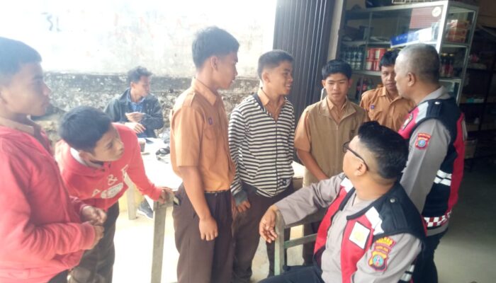 Sat Samapta Humbahas Beri Motivasi ke Pelajar yang Bolos Sekolah