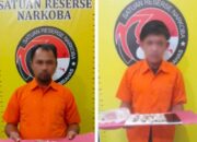 Tangkap Dua Pengedar Narkoba, Polisi Sita 8 Paket Ganja di Humbahas