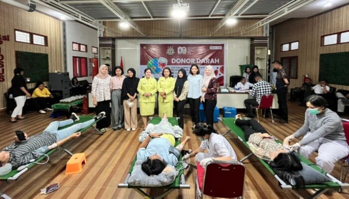 Kejari Humbahas Rayakan HUT Ke-80 dengan Donor Darah
