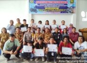 Polsek Siantar Barat Ikut Meriahkan Penutupan Pelatihan Bengkel Otomotif