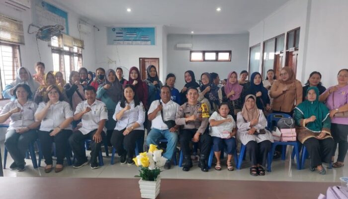 Wujudkan Pelayanan Kesehatan Berkualitas, Polsek Siantar Utara Dukung Lokakarya Mini Puskesmas Kahean