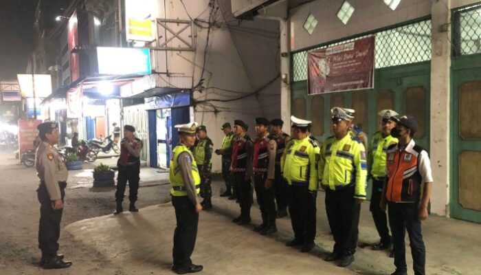 Polres Serdang Bedagai Gelar Patroli Gabungan KRYD Usai Aksi Unjuk Rasa