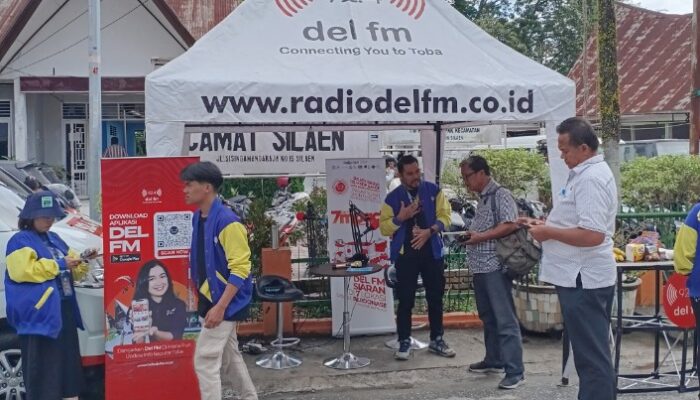Del FM Rayakan HUT ke-7 di Silaen: Musik, Doorprize, dan Suara Danau Toba