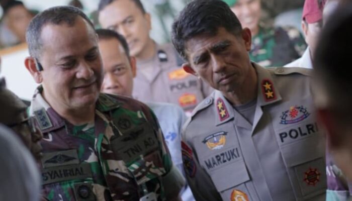 Kapolda Aceh Hadiri Bakti Sosial TNI di Jasdam Iskandar Muda, Ratusan Warga Terbantu