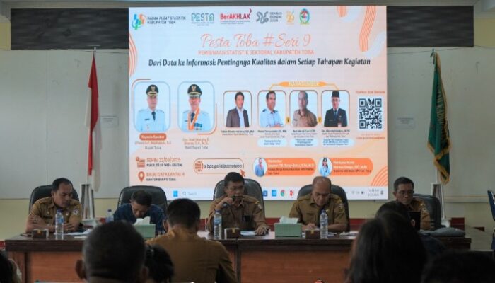 BPS dan Pemkab Toba Gelar Pembinaan Statistik, Fokus Tingkatkan Akurasi Data