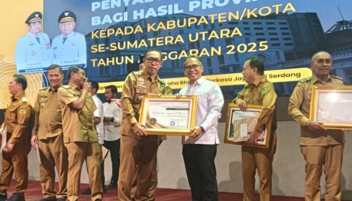 Taput Raih 99 Persen UHC, Terima Dana Bagi Hasil Rp10,9 Miliar