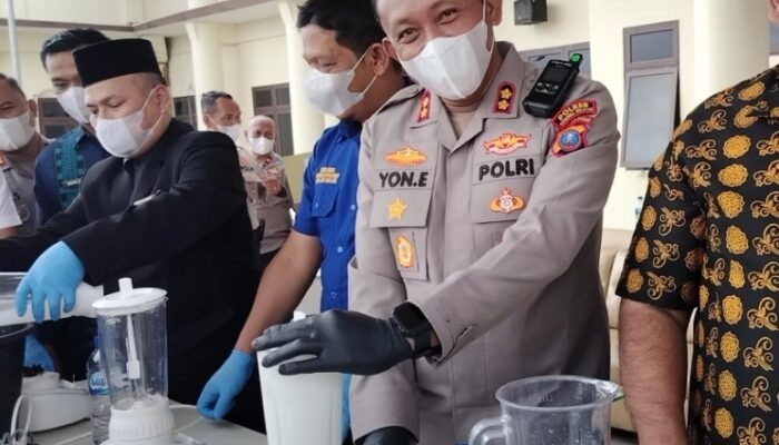 Polres Tapsel Musnahkan 2,8 Kg Sabu, 16 Ribu Generasi Muda Terancam Selamatkan Masa Depan