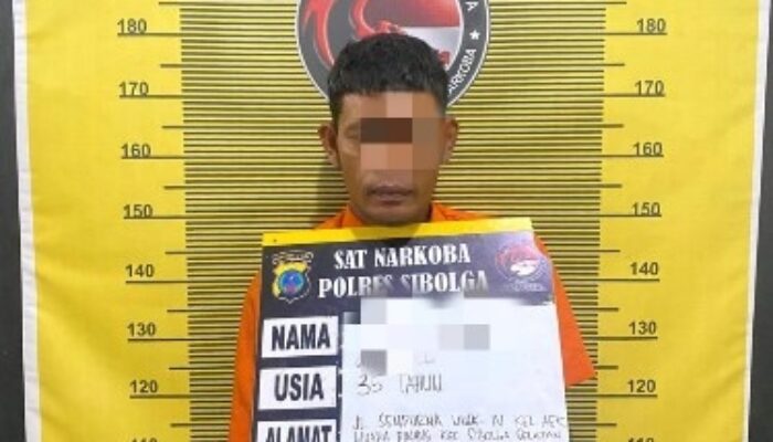 Kreatif Tapi Kena! Sabu Diselipkan di Kotak Rokok, Pria Sibolga Ditangkap Polisi!