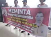 Dinkes Tapsel Didemo, Orator Sindir “Proyek Tim Sukses” dan Doakan Suryadi Tak Diterima Kubur