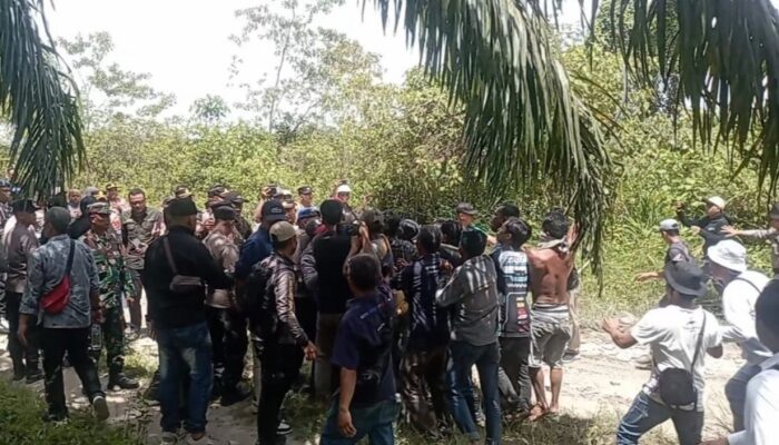 Warga Hadang Panitera, Konstatering PTPN IV di Afdeling IX Sempat Memanas