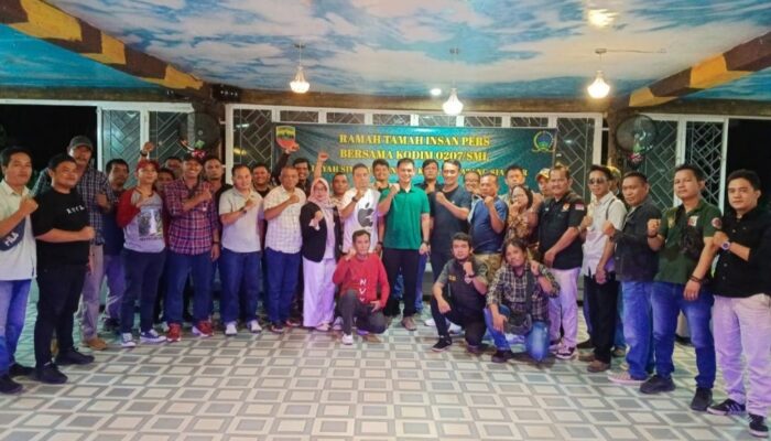 Pimpinan Umum LIVESUMUT.com Apresiasi Dandim Simalungun Jalin Silaturahmi dengan Pers