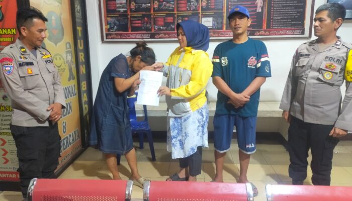 Ketahuan Curi Kantong Plastik, Warga Sukadame Dimediasi Polsek Siantar Utara di Pasar Dwikora