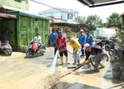 Pasca Banjir Serbelawan, Pemkab Simalungun Gelar “Operasi Serbu Lumpur” Bersama Warga dan Forkopimca