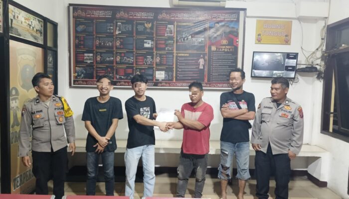 Dugaan Perkelahian di Jalan Patuan Nagari Diselesaikan Secara Damai oleh Polsek Siantar Utara