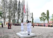 ASN Samosir Kompak Kenakan Ulos di Upacara Hari Kesadaran Nasional