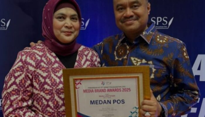 Harian Medan Pos Dinobatkan Sebagai Media Lokal Terbaik di Media Brand Awards 2025