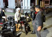 Cegah Balap Liar, Polres Pematangsiantar Amankan Dua Motor di Tengah Patroli Malam