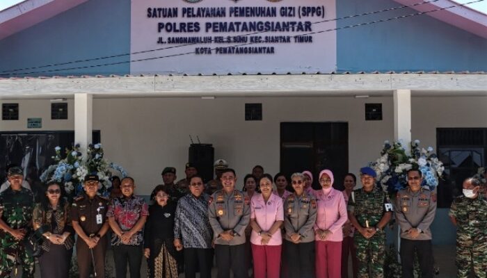 Kapolda Sumut Resmikan SPPG Yayasan Kemala Bhayangkari Cabang Pematangsiantar