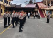 25 Siswa Latja SPN Hinai Disambut di Polres Siantar
