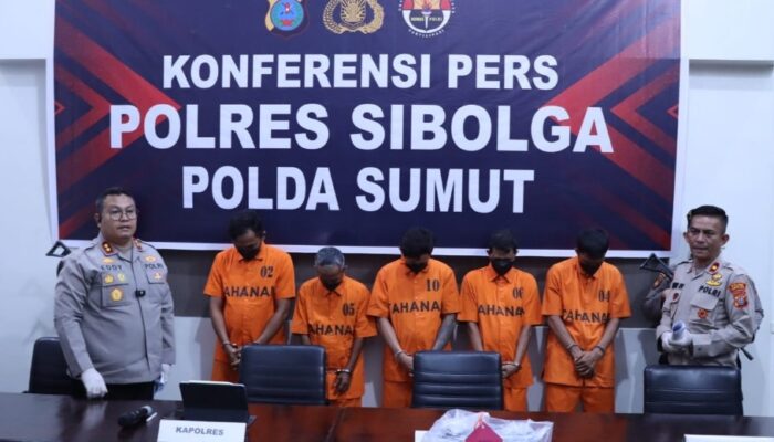 Lima Pelaku Pembunuhan di Masjid Agung Sibolga Ditangkap, Polisi Gerak Cepat Bikin Salut!