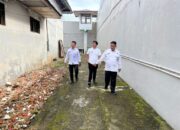 Turun Langsung! Kaur Umum Lapas Padangsidimpuan Cek Kondisi Bangunan Area Branggang