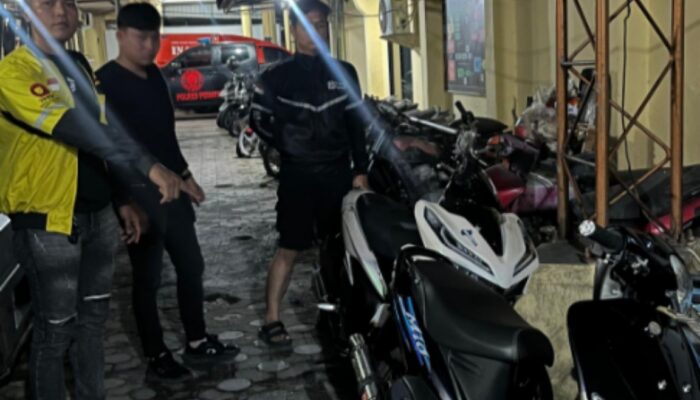 Timsus Dayok Mirah Polres Siantar Gerebek Balap Liar Tengah Malam, Dua Motor Brong Disikat!