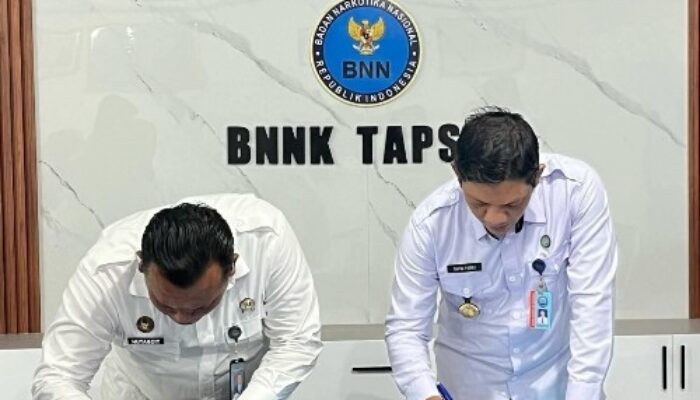 Lapas P.Sidimpuan-BNNK Tapsel Resmi Teken MoU Perkuat Pemberantasan Narkoba
